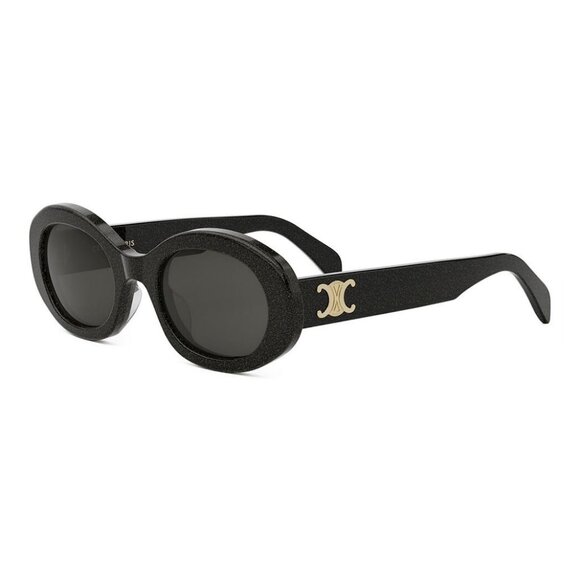 New CELINE Triomphe Black Square CL40194U 03A Sunglasses Women - Picture 1 of 3